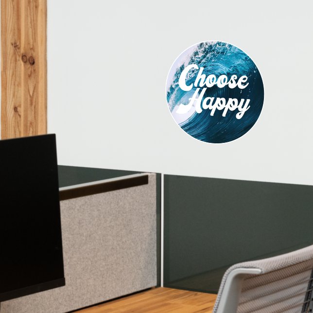 Choose Happy Wall Decal (Office 2)