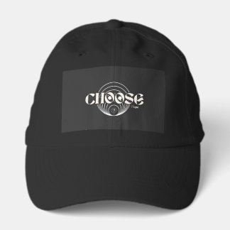 Choose hope . Positive quote design  Performance Cap