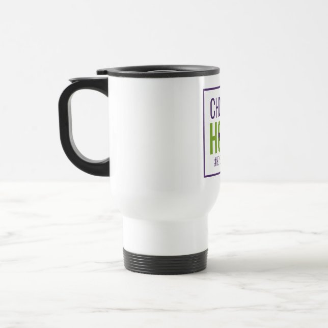 Choose HOPE - Travel Mug (white) (Left)