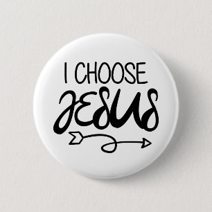 Choose Jesus Art Gospel Graphics Christian Art Quo Button