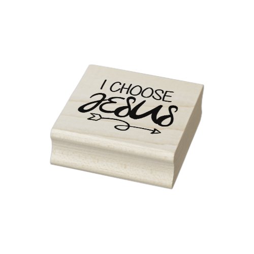 Choose Jesus Art Gospel Graphics Christian Art Quo Rubber Stamp