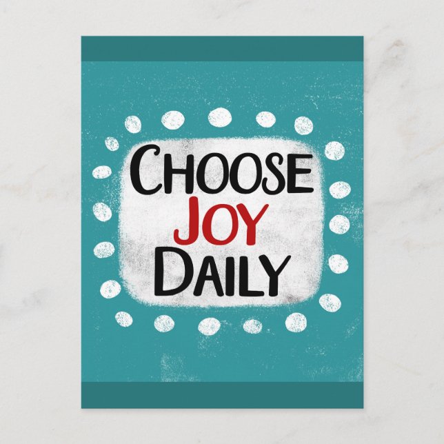 Choose Joy Daily Postcard (Front)
