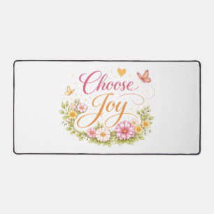 Choose Joy Desk Mat