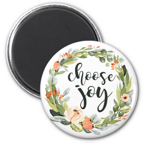 Choose Joy Inspirational Faith Magnet