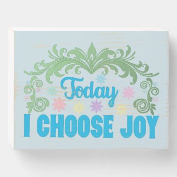 Choose Joy Inspirational Sign by jasmingifts at Zazzle