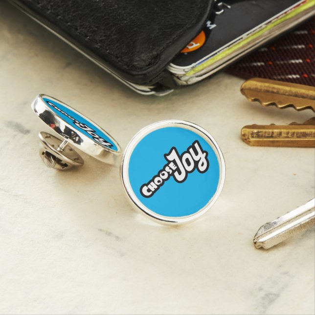 Choose Joy Lapel Pin (In Situ)