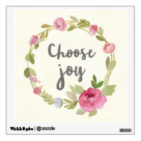 Choose Joy | Pink Pastel Roses