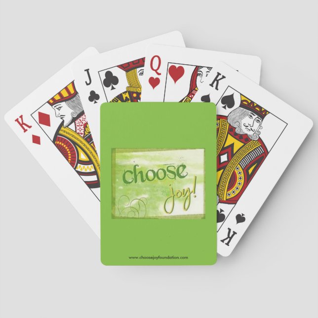 Choose Joy Playing Cards (Back)