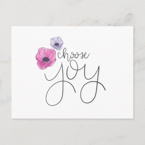 Choose Joy Postcard