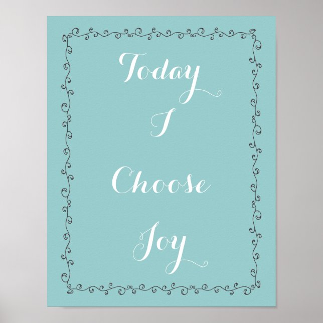Choose Joy Poster (Front)