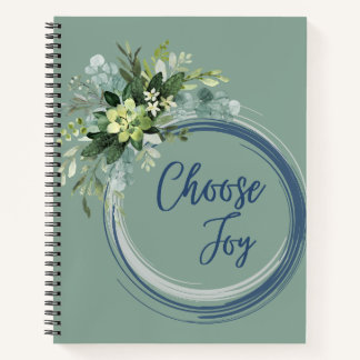Choose Joy Spiral Journal/Notebook Notebook