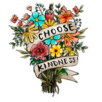 Choose Kindness floral women
