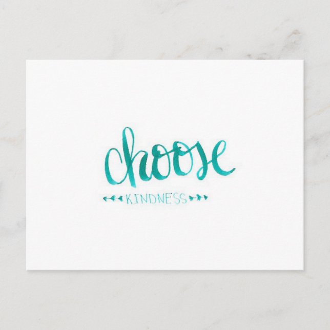 Choose Kindness Greeting Card (Front)