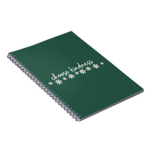 Choose Kindness Inspirational Motivational Teacher Notebook