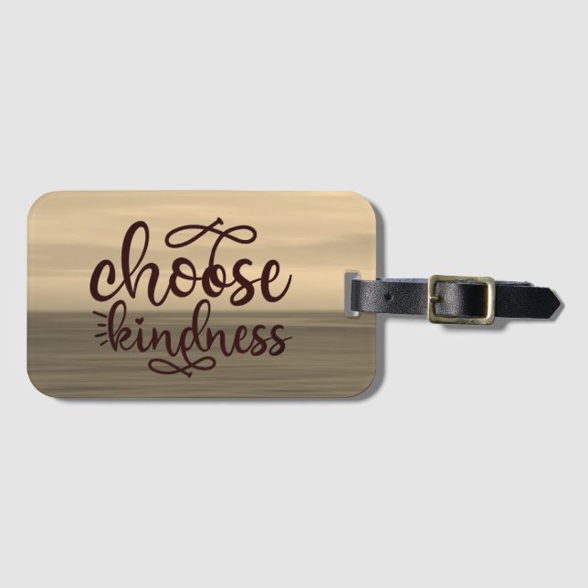 Choose Kindness    Luggage Tag (Front Horizontal)