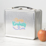 Choose kindness Stainless Steel Metal Lunch Box