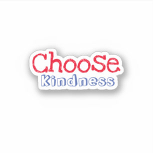 Choose kindness trendy aesthetic Sticker