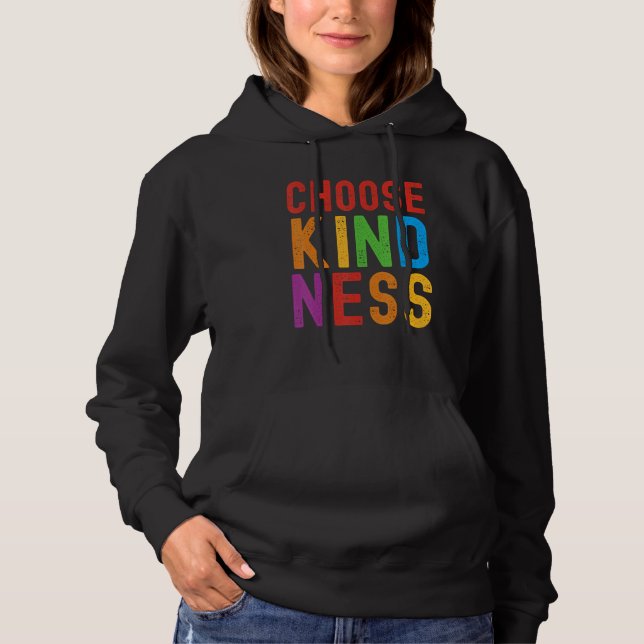 Choose Kindness Unity Well Being Hoodie (Front)