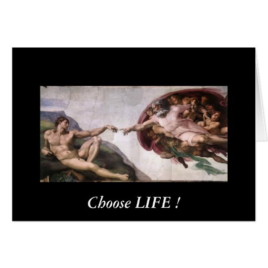 Choose LIFE ! Cards (Front Horizontal)