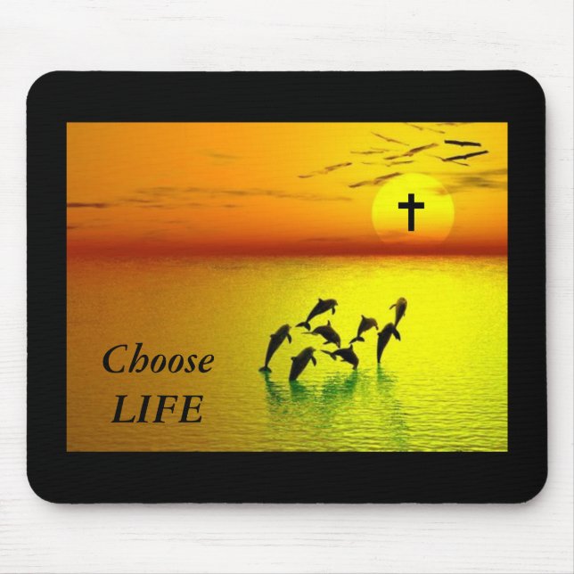 Choose LIFE Mouse Pad (Front)