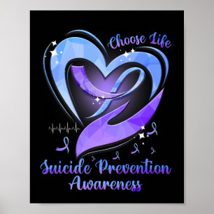 Choose Life Suicide Prevention Awareness Poster