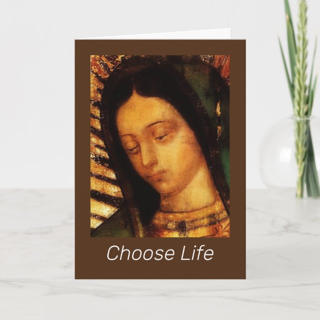 Choose LIFE Thank You Card (Front)