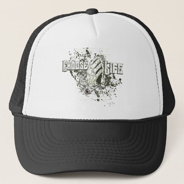 Choose Life Trucker Hat (Front)