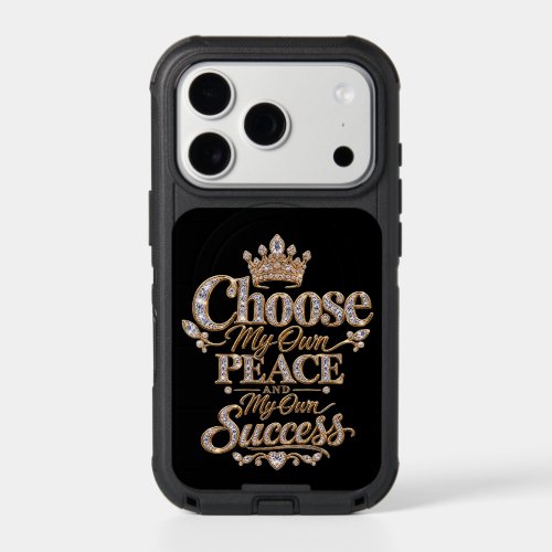 Choose My Own Peace and Success iPhone 17 Pro Case