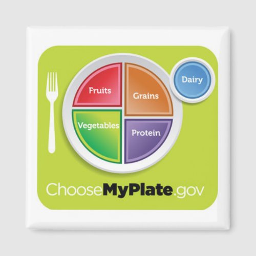 Choose My Plate Magnet