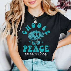 Choose Peace Over Relief OCD Awareness T-Shirt