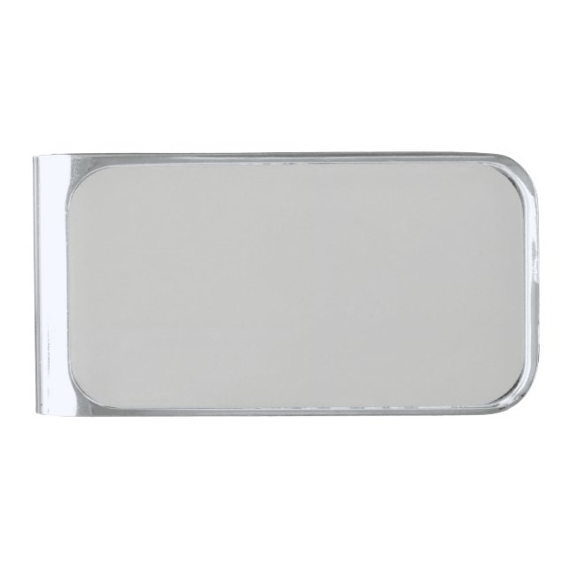 Choose Personalized Gifts & Unique Designs  Silver Finish Money Clip (Front)