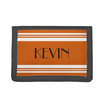 Choose Sports Team Colors Tri-fold Wallet by giftsbygenius at Zazzle