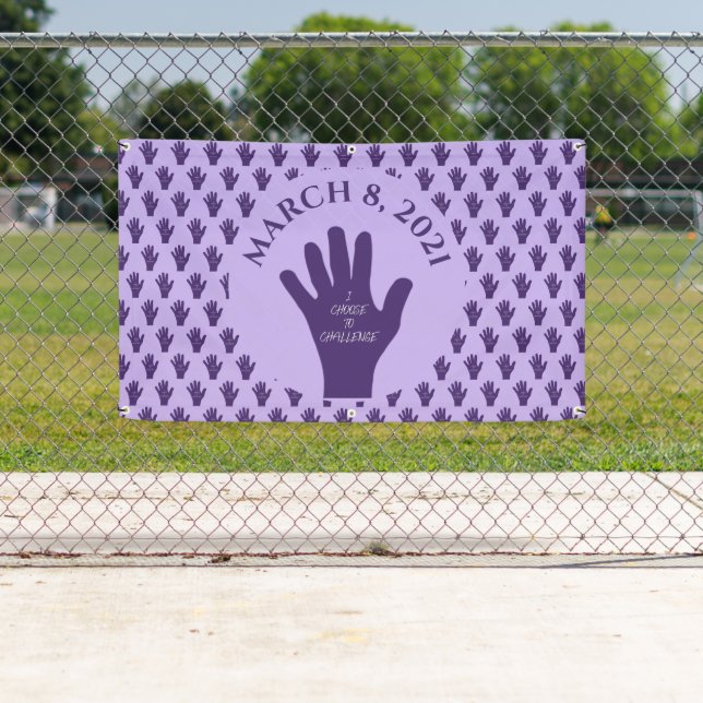 Choose to Challenge March 8 Women's Day 2021 Banner (Insitu)