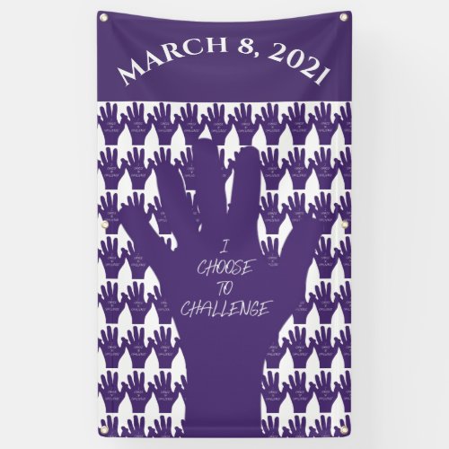 Choose to Challenge March 8 Womens Day 2021 Banner