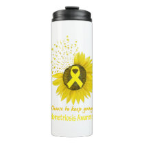 Choose To Keep Going Endometriosis Awareness Thermal Tumbler