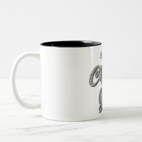 Choose you in diamonds  Two_Tone coffee mug