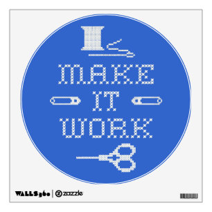 Choose Your Background Color Fashion Wall Sticker