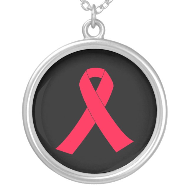 Choose Your Cause Silver Plated Necklace (Front)