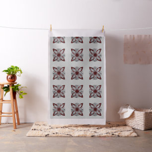 Choose Your Color Celtic Knot Decorative Pattern Fabric