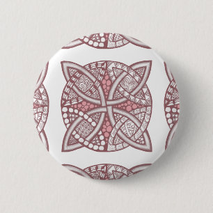 Choose Your Color Celtic Knot Decorative Pattern Pinback Button