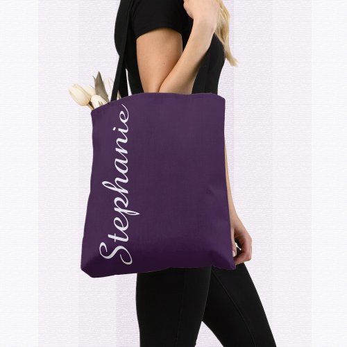 CHOOSE YOUR COLOR Custom Tote with Name