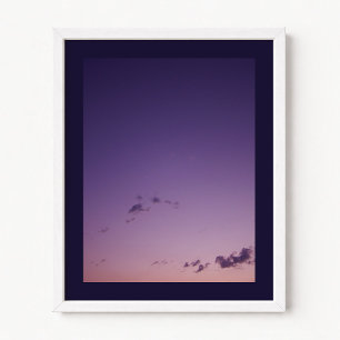 Choose Your Color Faux Mat for Your Photo Poster