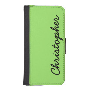 CHOOSE YOUR COLOR iPhone 5/5s Wallet Case Custom