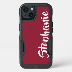 Choose Your Color Jumbo Name Otterbox iPhone 13 Case