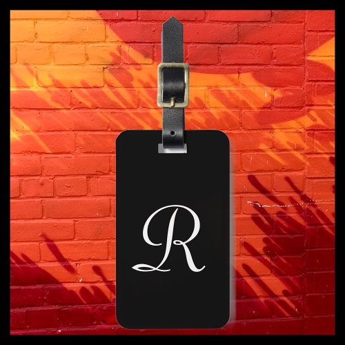 CHOOSE YOUR COLOR Monogram Bag Luggage Tag