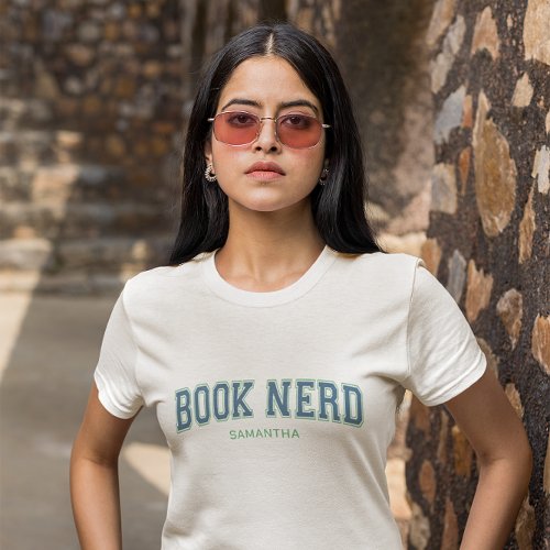 Choose Your Colors Book Nerd T_Shirt