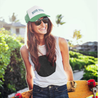 Choose Your Colors Book Nerd Trucker Hat