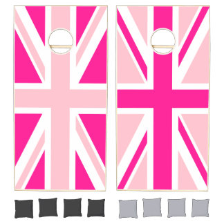 Choose Your Colors Union Jack Cornhole Set