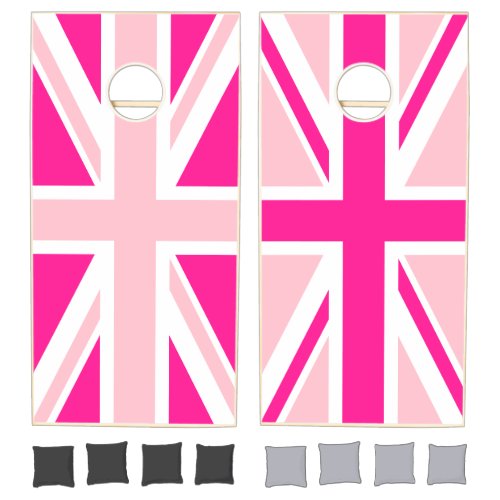 Choose Your Colors Union Jack Cornhole Set