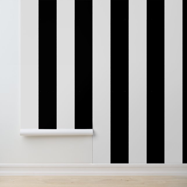 Choose Your Colors Vertical Stripes Wallpaper (Application)